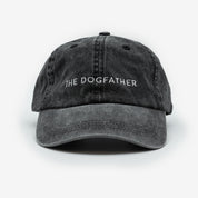 Czarna czapka z denimu - The Dogfather
