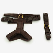 Ciemnobrązowy Y-Harness XS