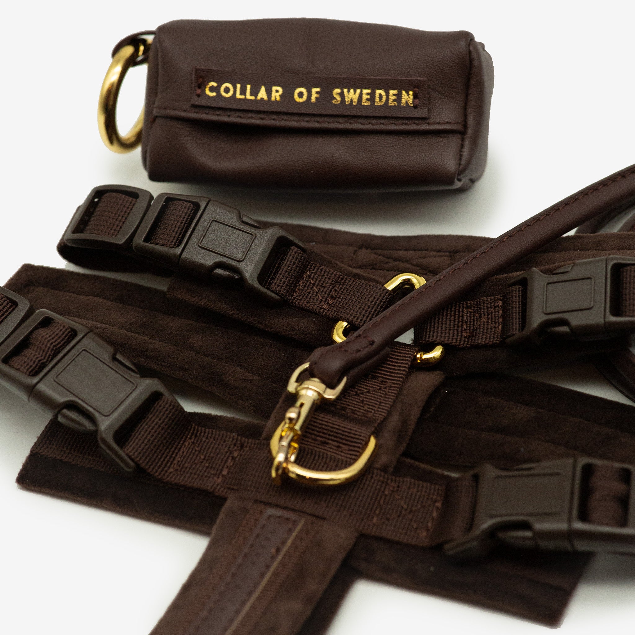 Ciemnobrązowy Y-Harness XS
