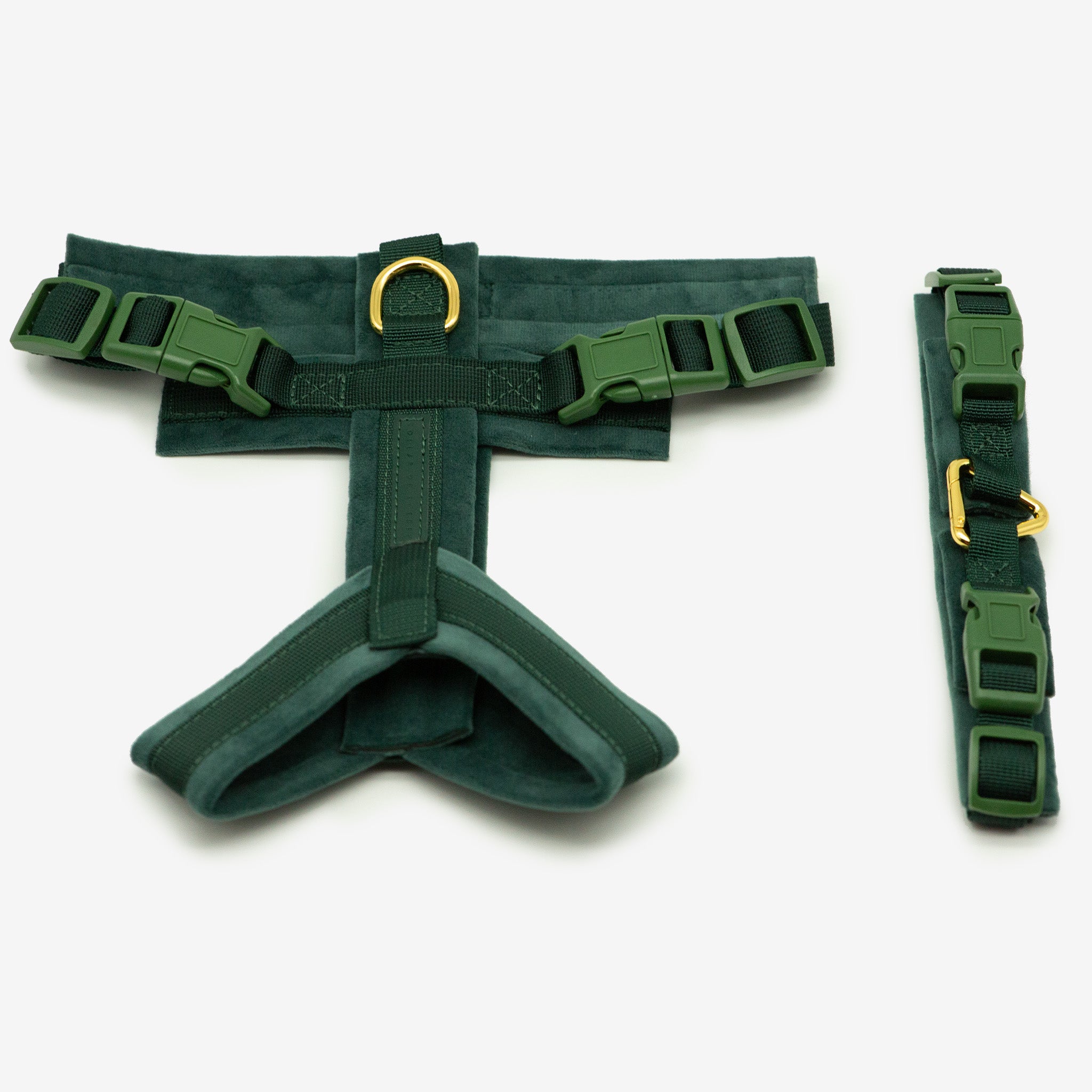 Ciemnozielony Y-Harness XS