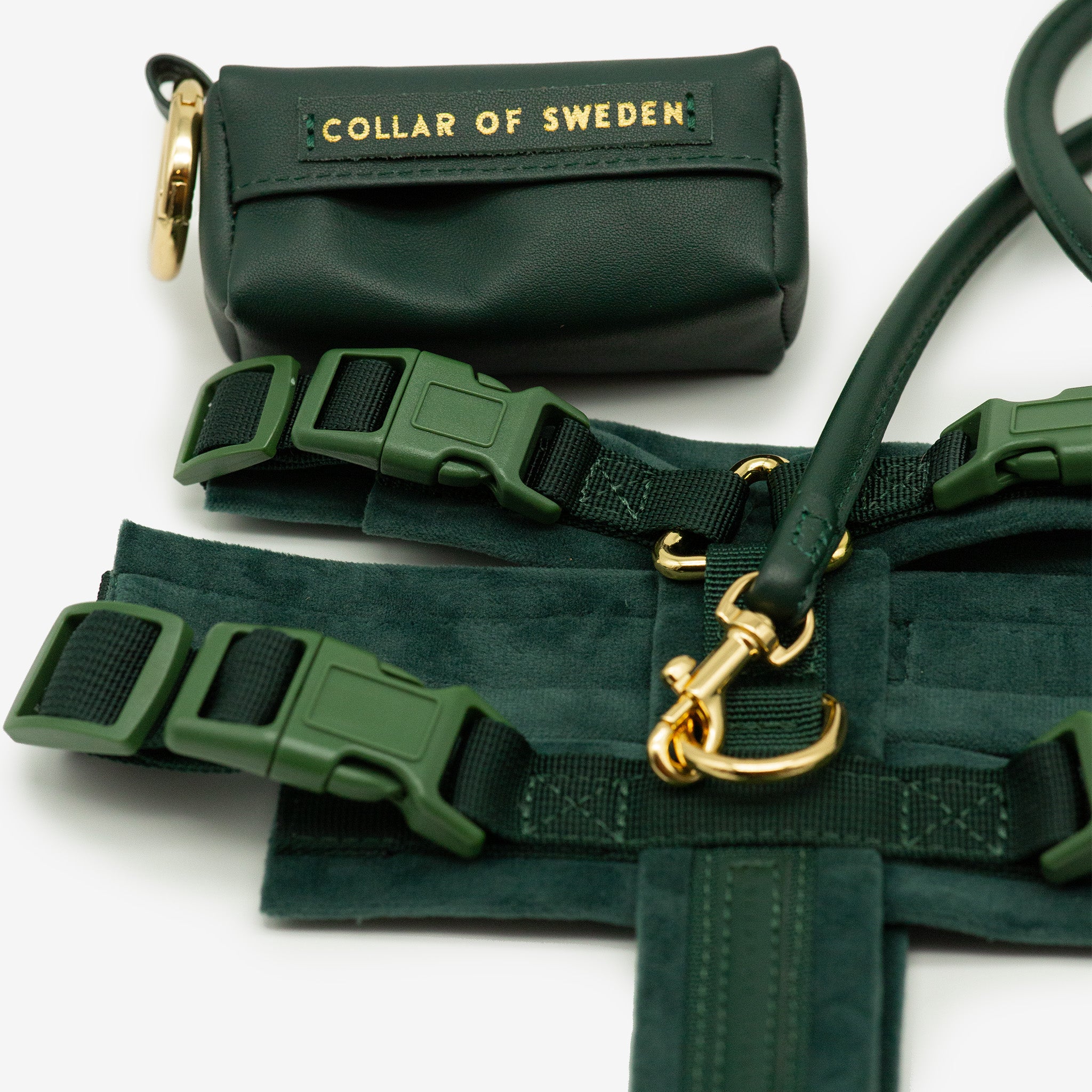 Ciemnozielony Y-Harness XS