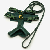 Ciemnozielony Y-Harness XS