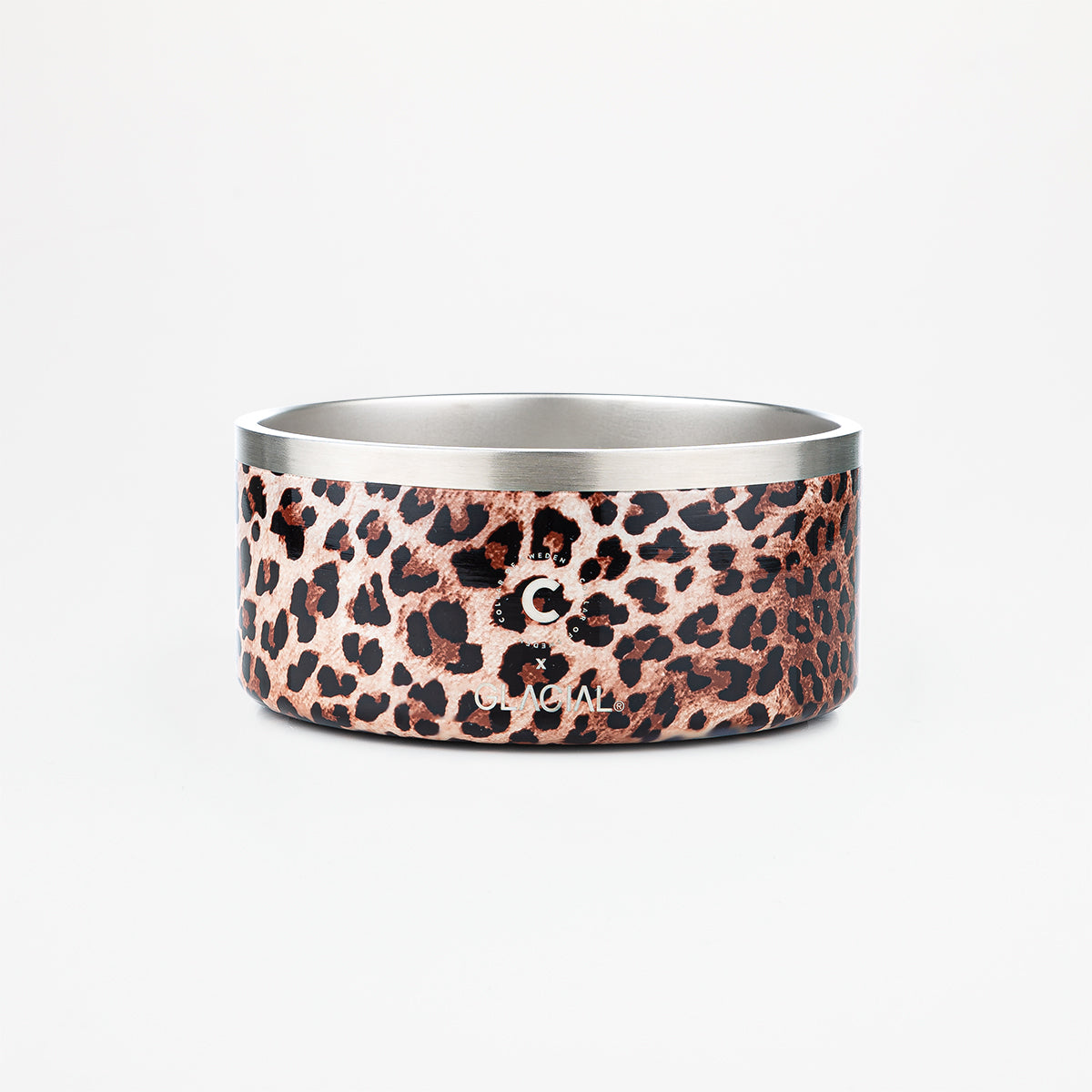 Miska dla psa w stylu leoparda