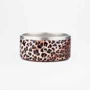 Miska dla psa w stylu leoparda
