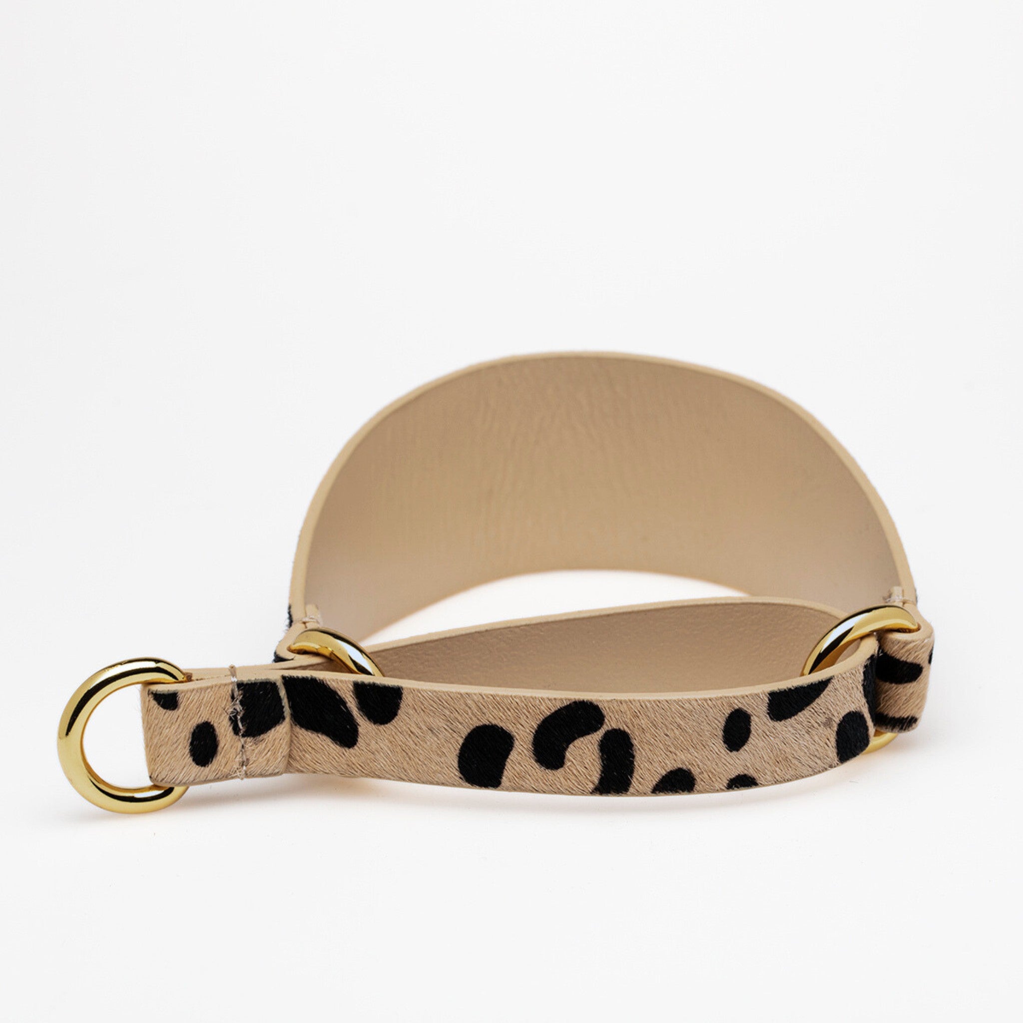 Pasek dla psa Leopard Dog Martingale Wide