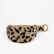 Pasek dla psa Leopard Dog Martingale Wide