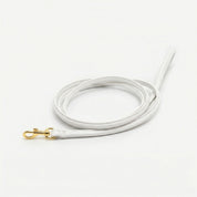 Biały smycz dla psa